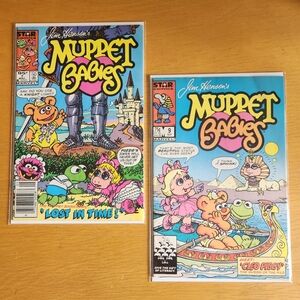 Muppet Babies #7, #9 - 1980s Comic Books (Lot of 2) 